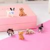 6Pcs 1:12 Scale Miniature Model Doll House Decoration Simulation Cat And Dog Dollhouse Dolls Accessories Wholesale