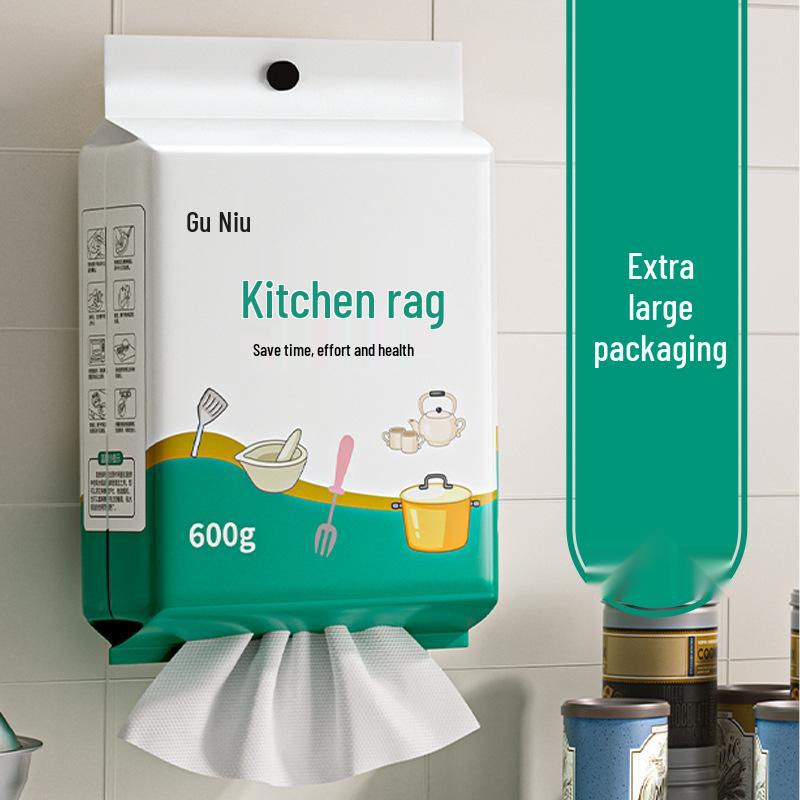 Enhanced Dual-Use Oil-Absorbing Dishcloth and Scouring Pad