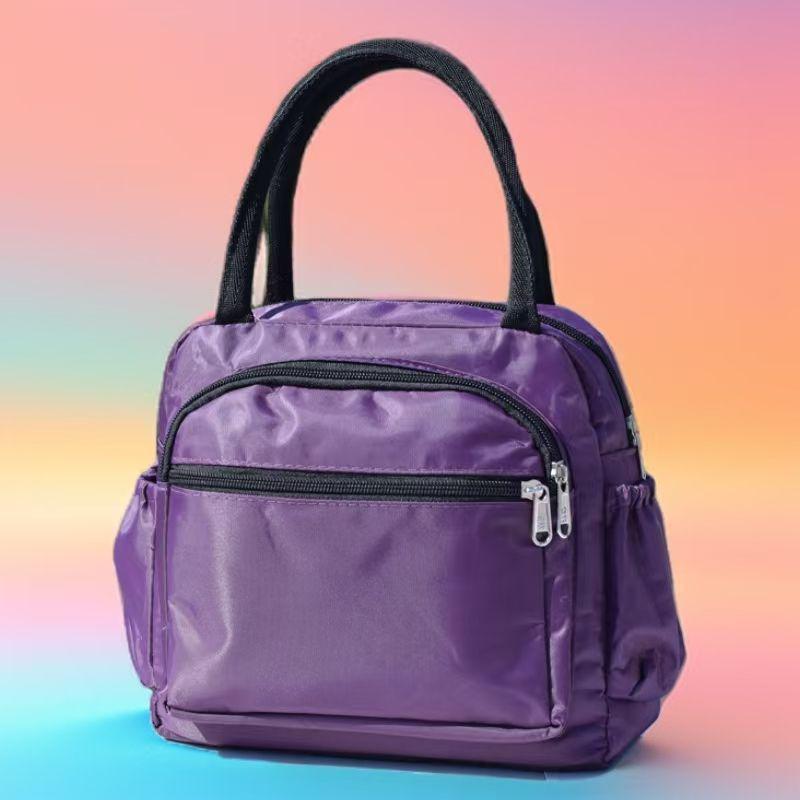 2025 High-End Multi-Pocket Floral Women's Tote Handbag