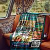90Th Birthday Celebration Personalized Name Blankets Throws Suitable For Outdoor Use Camping Picnics Travel Sofas Pets Offices And Birthday Giftsd18