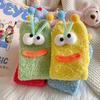 Cute 3D Cartoon Plush Socks Warm Winter Funny Expression Thermal Socks Soft Comfortable Funny Casual Design for Women & Men