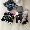 Band C-Crystal Castles Cushion Cover Polyester Sofa Cushions Decorative Throw Pillows Home Decoration Pillowcover