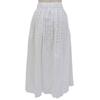 TAO COMME Des GARCONS Excellent Condition Cotton Flared Skirt for Women, White, TM-S006, Made In 2011 Skirt ― whiteUsed