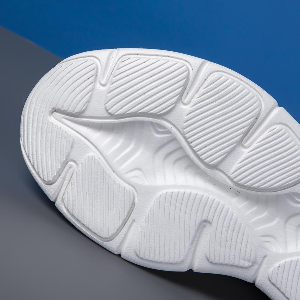 Unisex running shoes spring, summer and autumn lace-up new fashionable cold sticky lightweight breathable elastic fabric