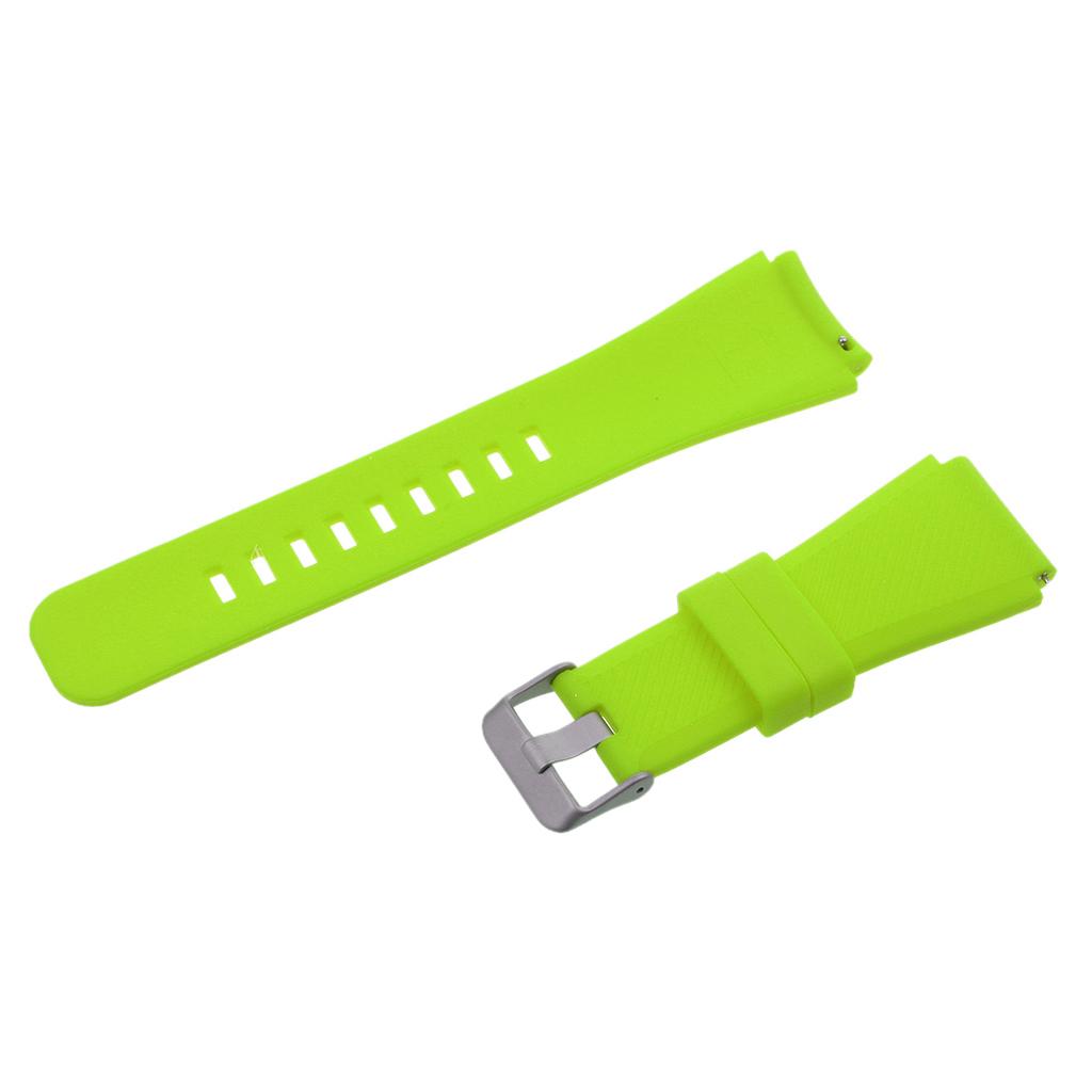 Wrist Strap Silicone Watchband For Samsung Gear S3 Classic Fluorescent green