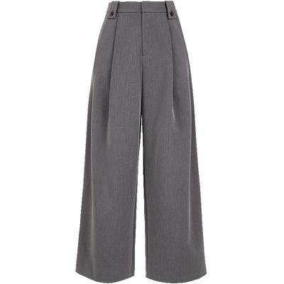 2025 Autumn Pleated High-Waist Wide Leg Pants