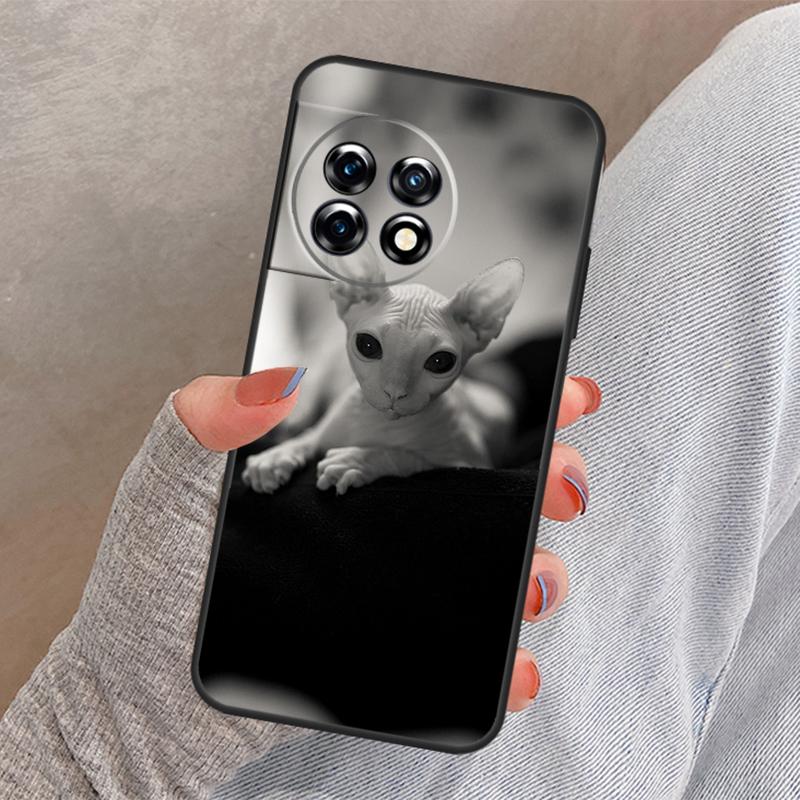 Sphynx Sphinx Cat Cover For OnePlus Nord 4 CE 2 3 Lite N30 N20 N10 OnePlus 13 12 11 10 Pro 8T 10T 12R 13R Case