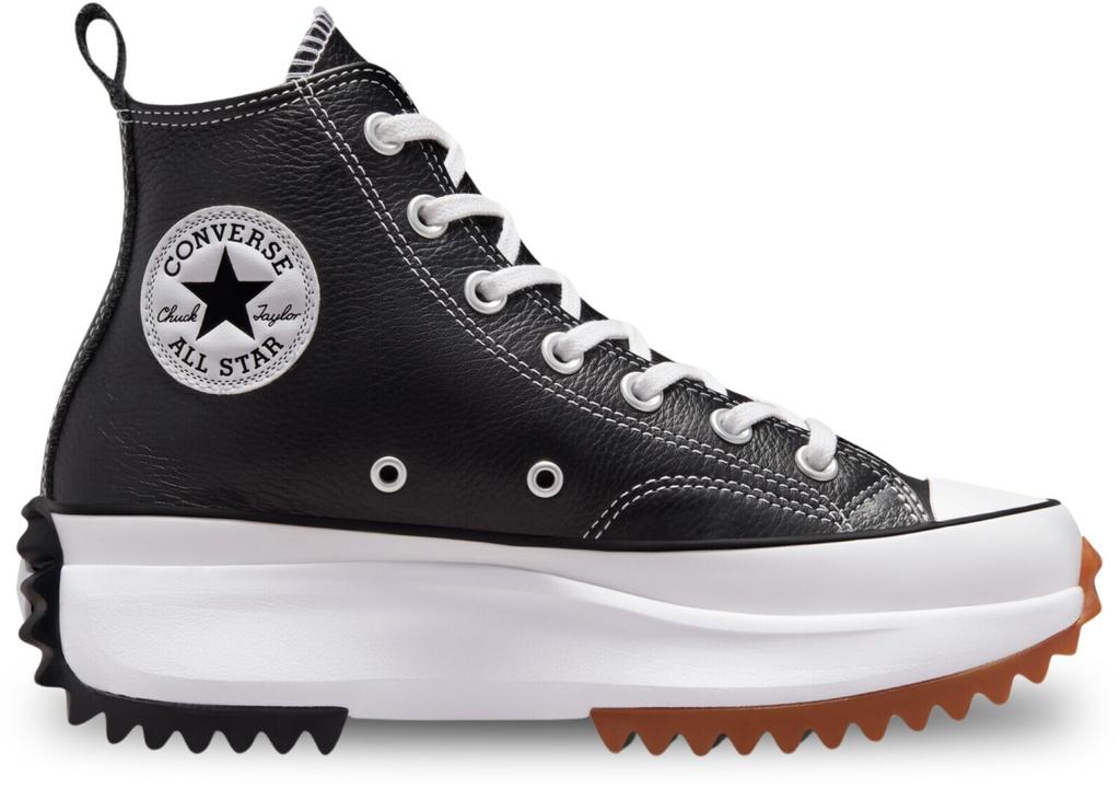 Кроссовки Converse Run Star Hike Platform Foundational Leather черный/белый/жвачка