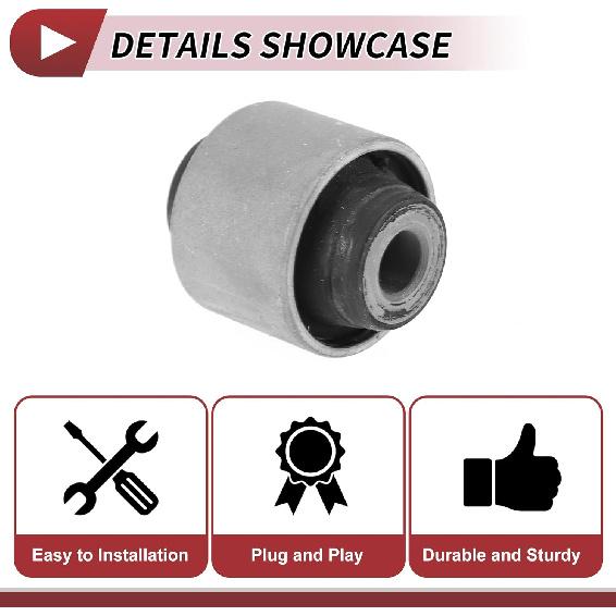 1 Pc Shock Mount Knuckle Bushing for Honda Accord Civic for Acura CL Legend Rear Lower No.52622SH3013