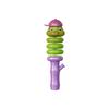 Luminous Whistling Twisted Swinging , Cartoon Swinging  Luminous Whistling, Howling Twisted Luminous  Toy, Twisted  Luminous Whistling Toy,