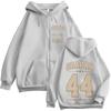 Off Campus Graham 44 Zipper Hoodies Men's Clothing Casual Long Sleeves Zip Up Hooded Sweatshirts Jackets COATS Streetwear
