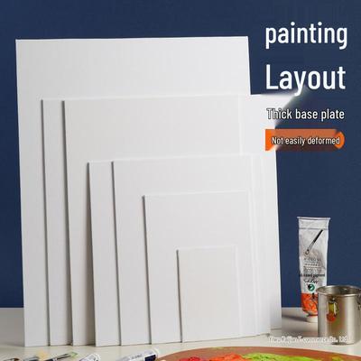 Pure Cotton Canvas Board for Acrylic & Oil Paints: Blank Panel for Oil Painting