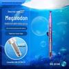 Deep Sea Cabin Megalodon Double Bead Push-Type Ballpoint Pen 0.5mm - Black Ink Student Exam Answering Pen