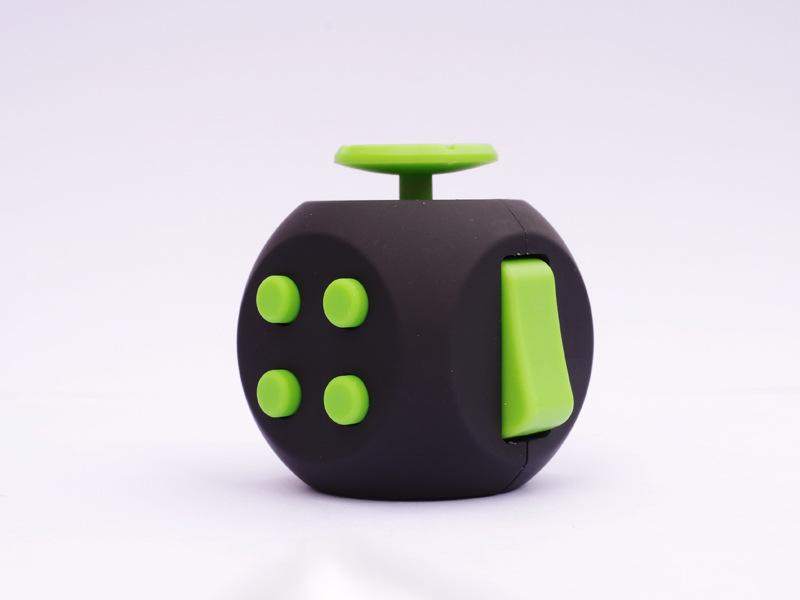 Fidgeting Cube Toy,Edc Fidgeting Toys Counter Stress Ease Toys,Anxiety Antistress Tactile Toy For Adults Kids   6 Sides