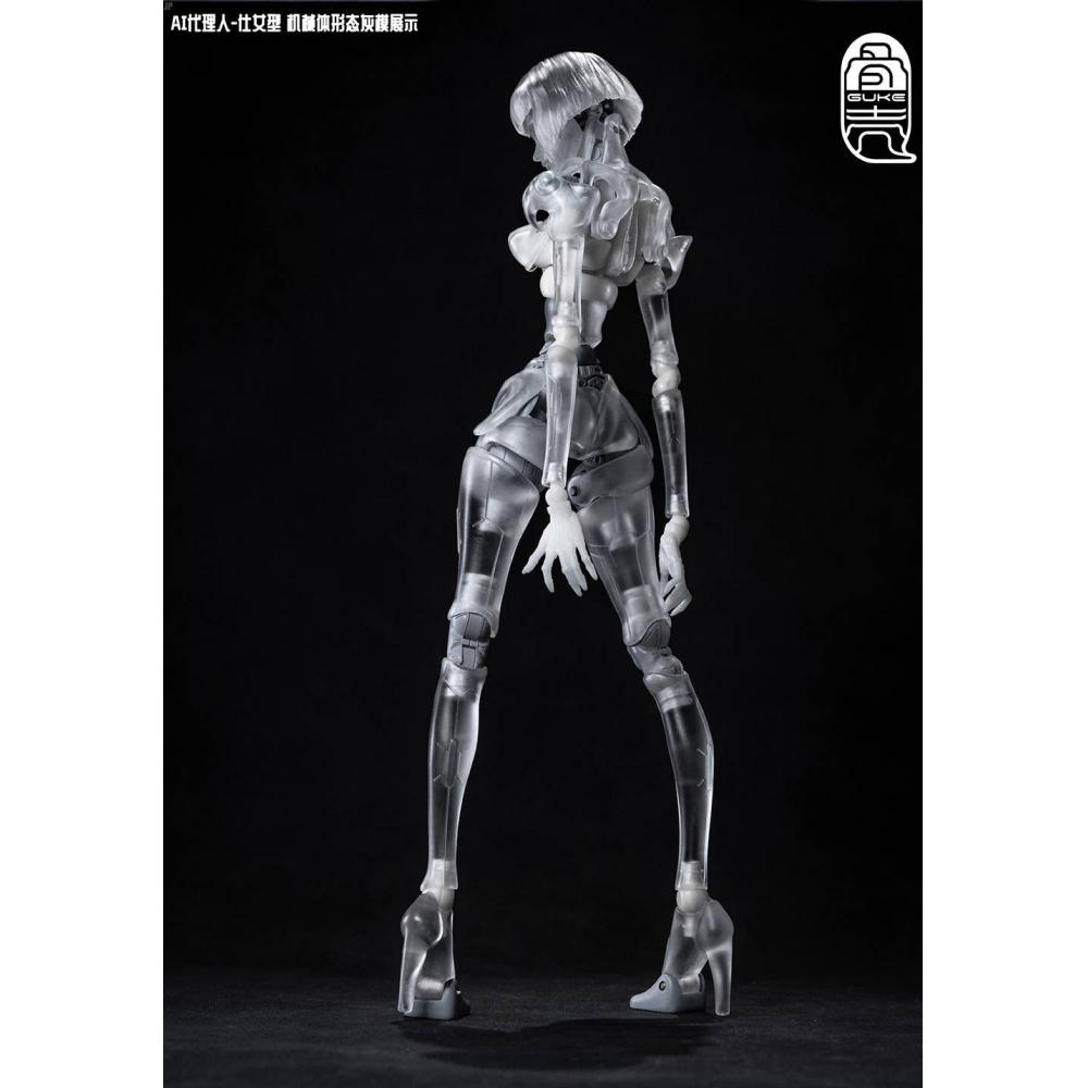 Null 1 12 Ai Agent mAiden Type C1 Transparent Ver. Movable Figure Body