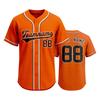 Personalizowana koszulka baseballowa męska damska zapinana na guziki sportowa koszulka z personalizowaną nazwą drużyny numerem siateczkowa tkanina koszulka sportowa