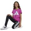 Girls' Adidas ESSENTIALS Leggings Black JD6473 Size 128