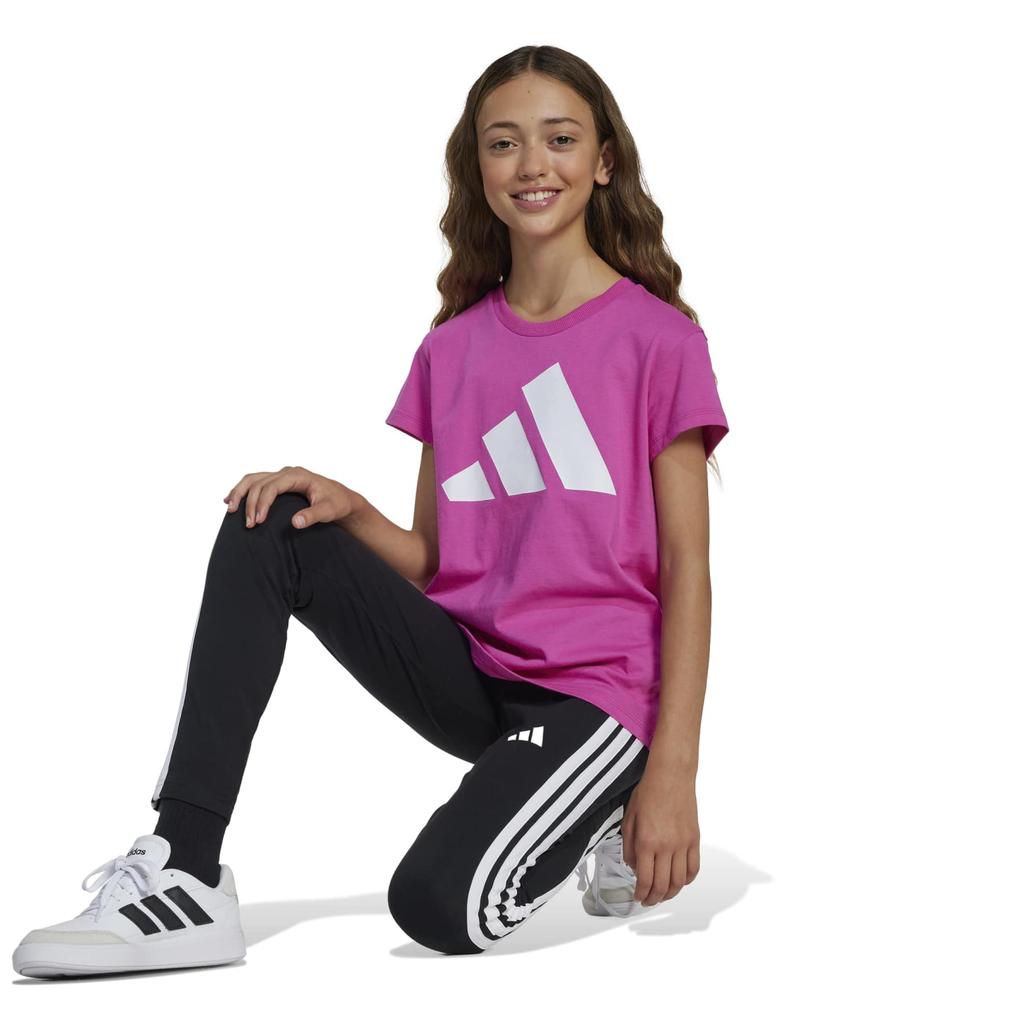 Girls' Adidas ESSENTIALS Leggings Black JD6473 Size 128