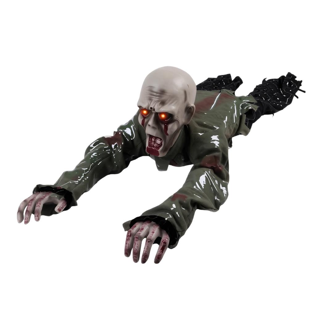 Halloween Prop: Motorized Crawling with Spooky Sounds