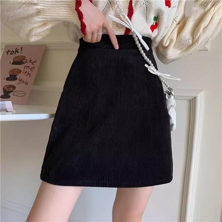 

Women s Versatile Corduroy A-Line Midi Skirt - Autumn/Winter 2024 Fashion XL [Recommended 119-130 lbs]