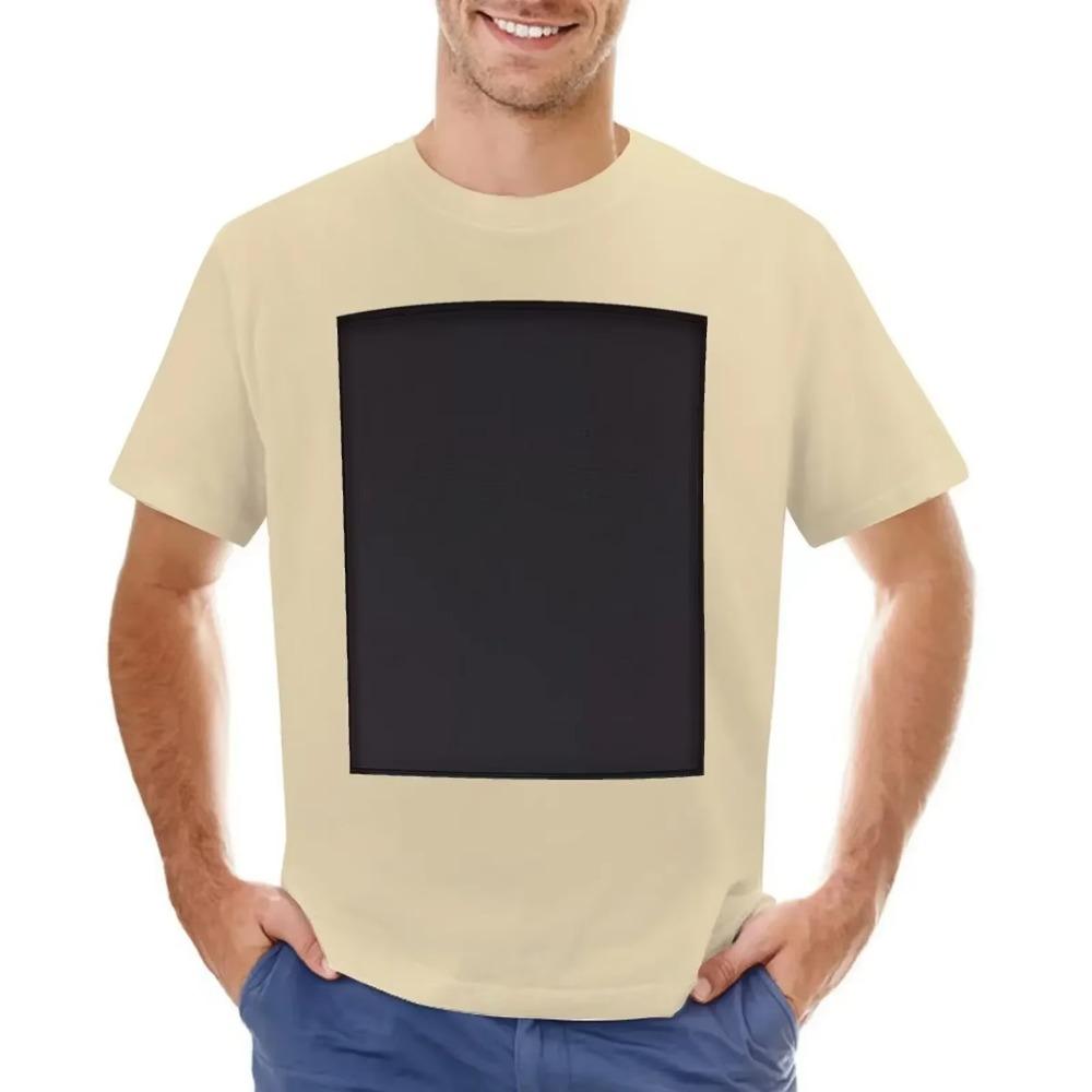Ad Reinhardt T-shirt Anime Clothes  Design Your Own Heavyweights T Shirt Men