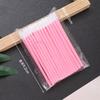 100 Pieces Of Disposable Hollow And Lip Brush Rods, Crystal Lip Brush, Lipstick Brush, Lip Color Brush.