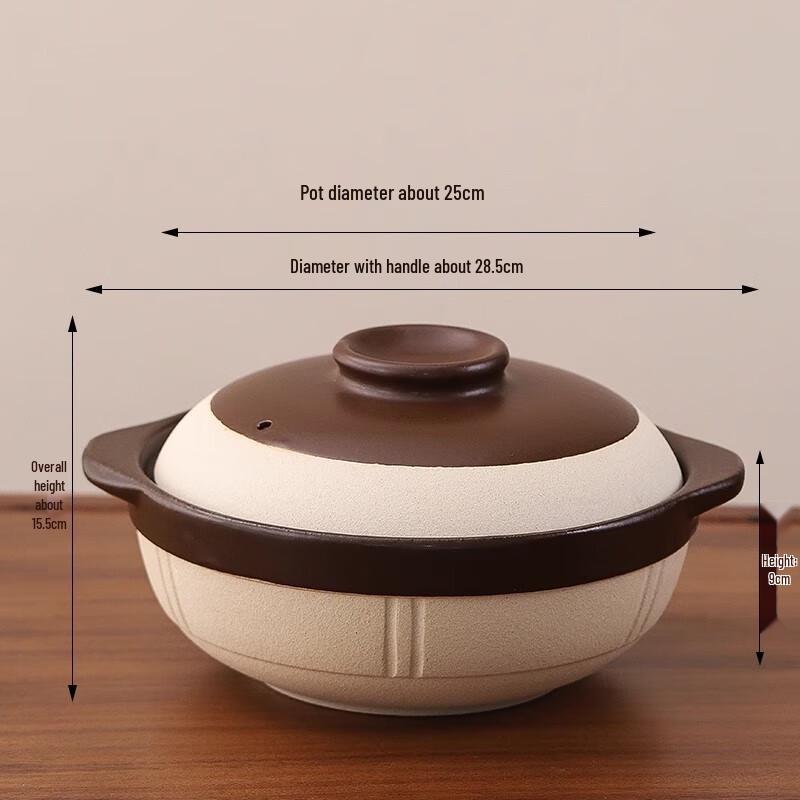 Traditional Terracotta Clay Pot & Carbon Stove Set