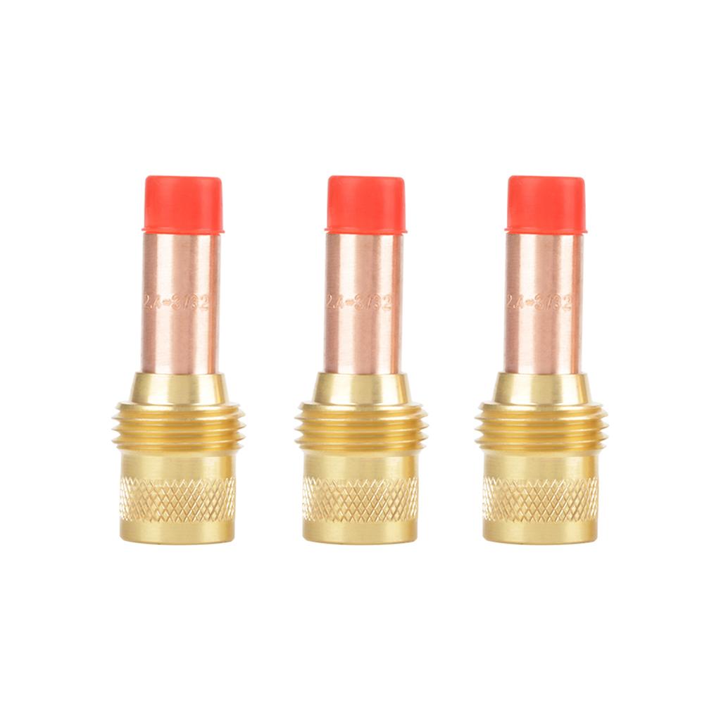 3 Buc Corp Pensetă Lentilă Gaz 45V26 pentru Torță Sudură Tig WP171826 2.4mm