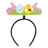 2Pcs Happy Easter Hair Hoop Bunny Carrot Eggs Chick Headband Party Prop