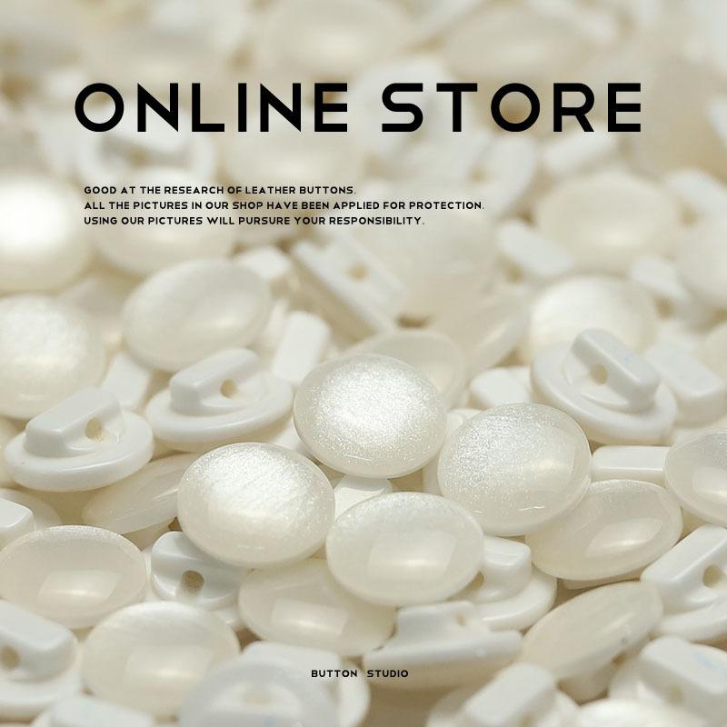 5Pcs Pearlescent Tall Buttons Resin Clothing Small Buttons Knitted Cardigan Shirt Dress Accessories Sleeve Collar Buckles