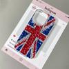 UK & USA Flag Phone Case for iPhone 17 16 15 14 Plus 13 12 11 Pro Max National Flag TPU Fashion Shockproof TPU Cover