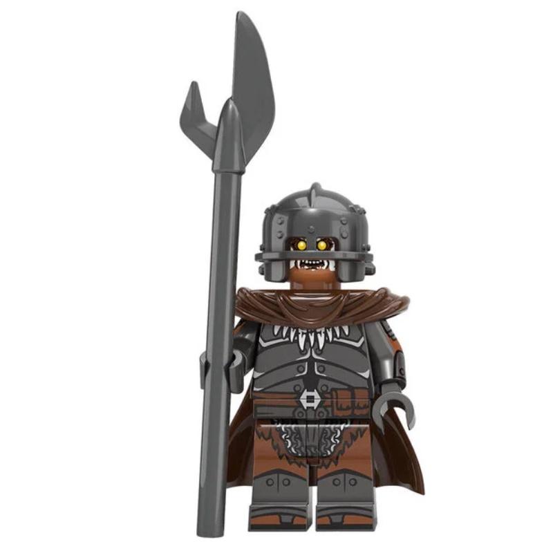 Kt1033 Magic Lord Mini Figure Series Powerful Orc Xp254-261 Children's Educational Building Toy