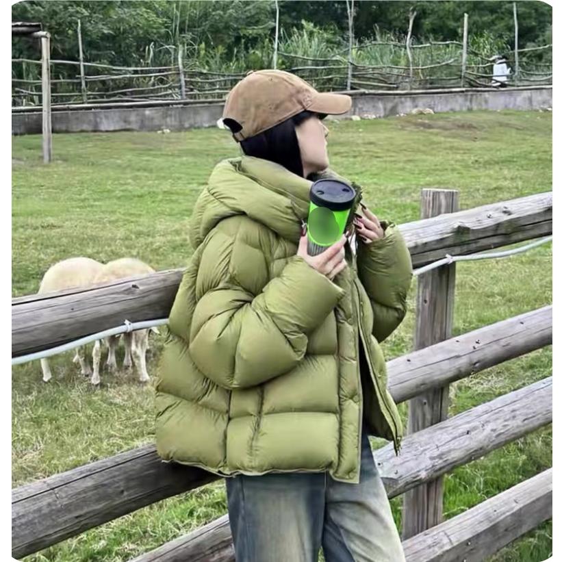 Short Down Padded Jacket Women's Cold-proof Thick Padded Jacket Small Padded Jacket Bread Winter Jacket