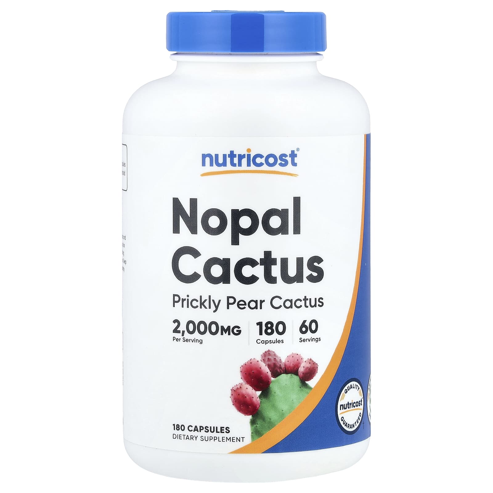 

Nutricost, Nopal Cactus, 180 Capsules (666mg per capsule)