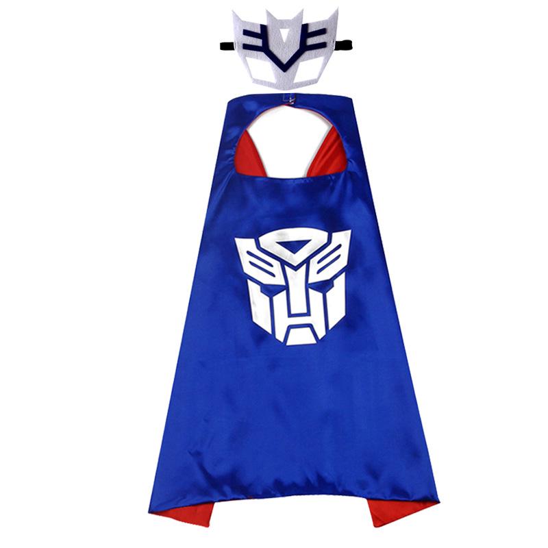 June 1 Kids' Hero Anime Cape: Cartoon Superman, Captain America, Hulk Costume