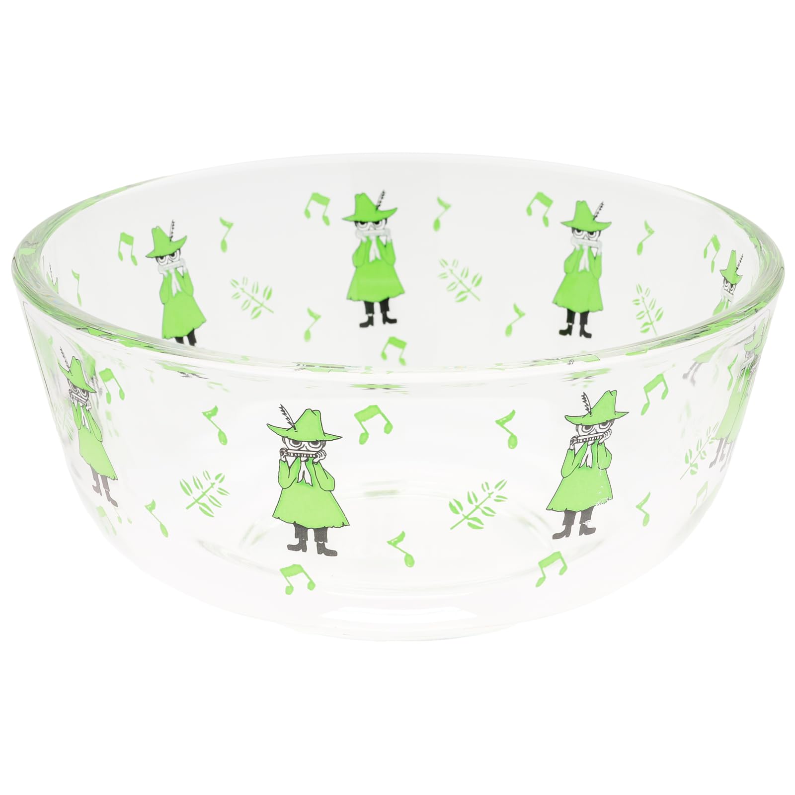 

Takasaka International Japan Moomin Стеклянная салатница x Простая миска Снусмумрика, Миска, 11.5см 5.2см Диаметр, Дизайн, Прозрачный, MM-G36-005