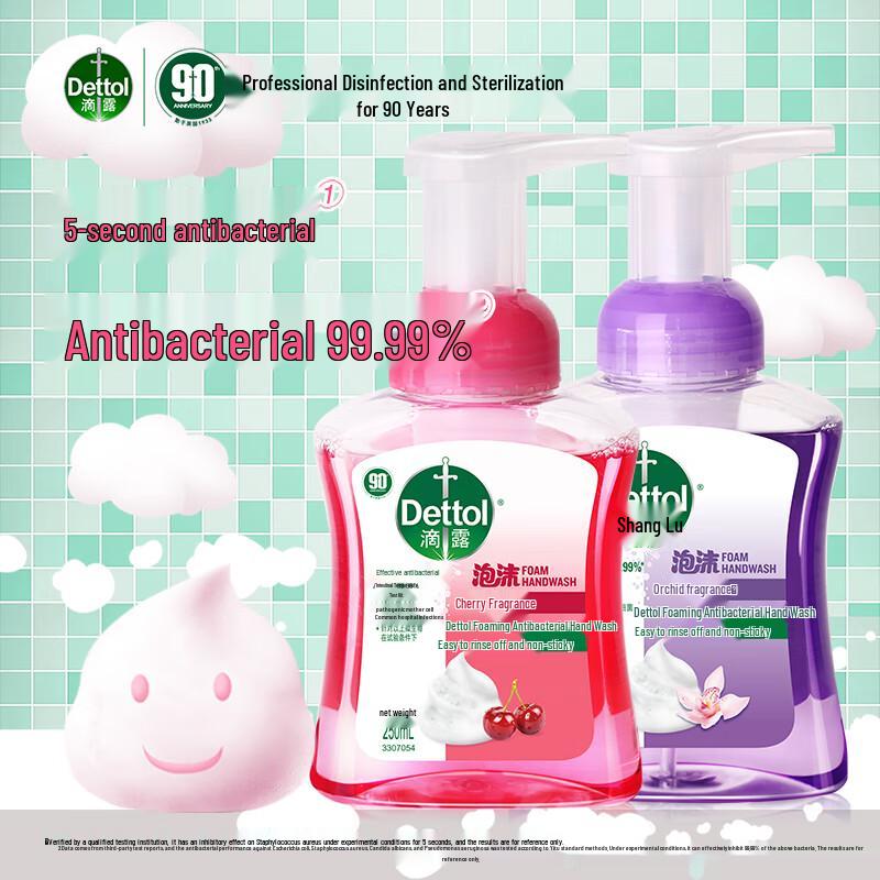 Dettol Foaming Antibacterial Hand Wash Twin Pack