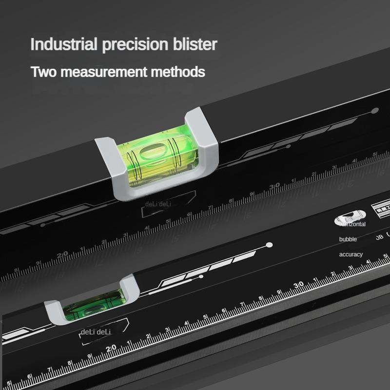 High Precision Aluminum Alloy Spirit Level Ruler Construction Bubble Level Non-magnetic Horizontal Measuring Tool