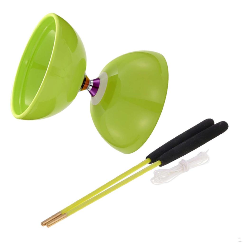 Classic Diabolo Toy Set with Sticks for Beginners and Community Events