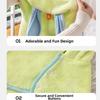 Coral Fleece Dog Hooded Bathrobe Warm Microfiber Dog Towel Pet Quick Drying Towel  Indoor Use