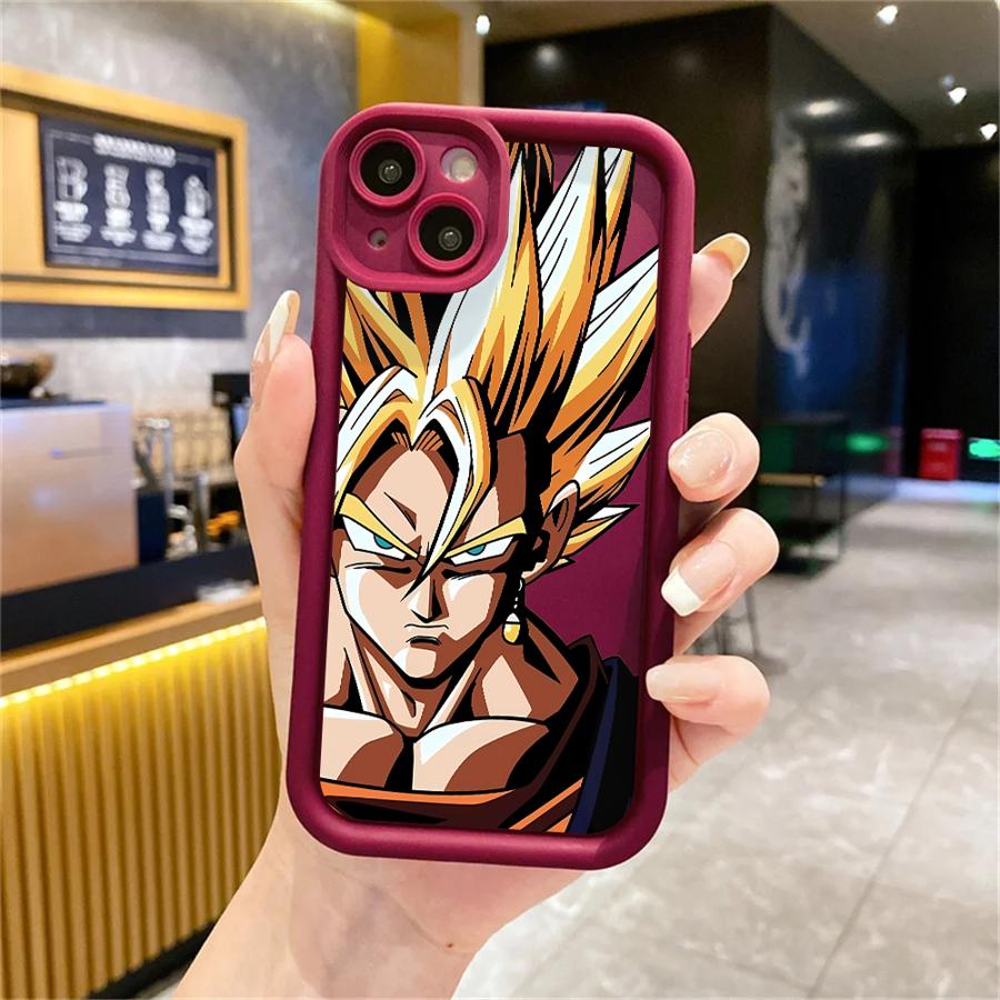 Anime Gokus Dragon Ball Soft Cover Phone Case for iPhone 14 Pro 15 Plus 11 12 Mini 13 Pro MAX 16e 14 11 16 Plus XS XR