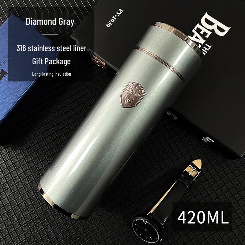 HOAOR Stainless Steel Insulated Business Office Mug