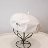 New Simple Beret Hat Women Spring Summer Fashion All-Match Face Slimming Painter Hat Pumpkin Cap