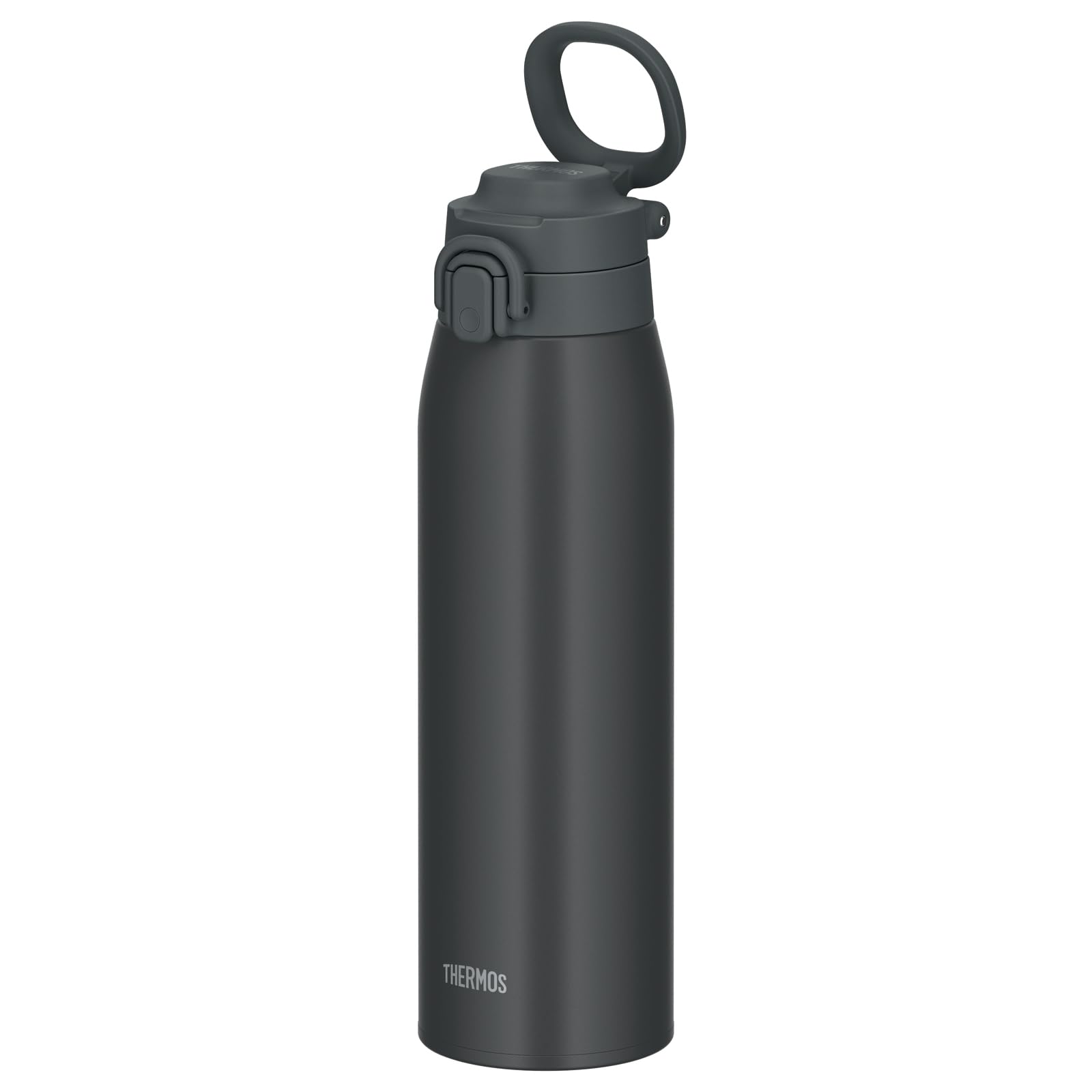 Thermos Vacuum Insulated Portable Mug with Carry CHL Loop, 1L, Charcoal, JOS-1001