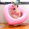 Yuzhan Kids Pink Sequin Heart Inflatable Swim Ring