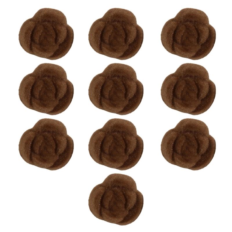 

Elegant Flower Beads Assortment Unique Artificial Flower Beads Stylish Rose bud DIY Supplies for Jewelry Making