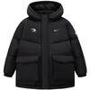 Unisex Kids Mid-length Down Jacket