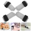 Waterproof, Wear-Resistant Paw and Shoe Covers for Bathing, Medicating, and Protecting Small Cats and Dogs from Scratches.