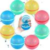 Confezione da 1-50 Palline d'Acqua Riutilizzabili Autochiudenti Gonfiaggio Rapido Palline d'Acqua in Silicone, Giocattoli d'Acqua per Piscina, Spiaggia, Attività all'Aperto Estive