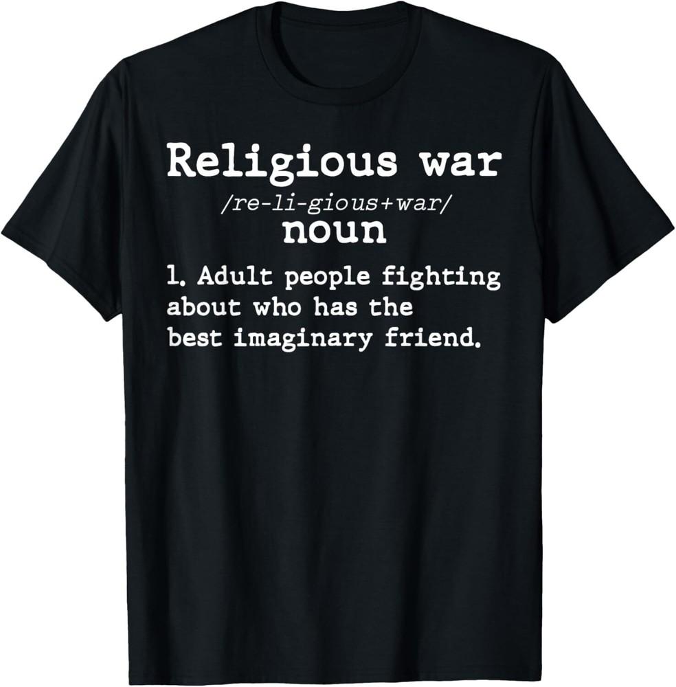 

SALE Vintage Religious War Definition Anti- Religious Activist Unisex T-Shirt Unisex T-Shirt XXL